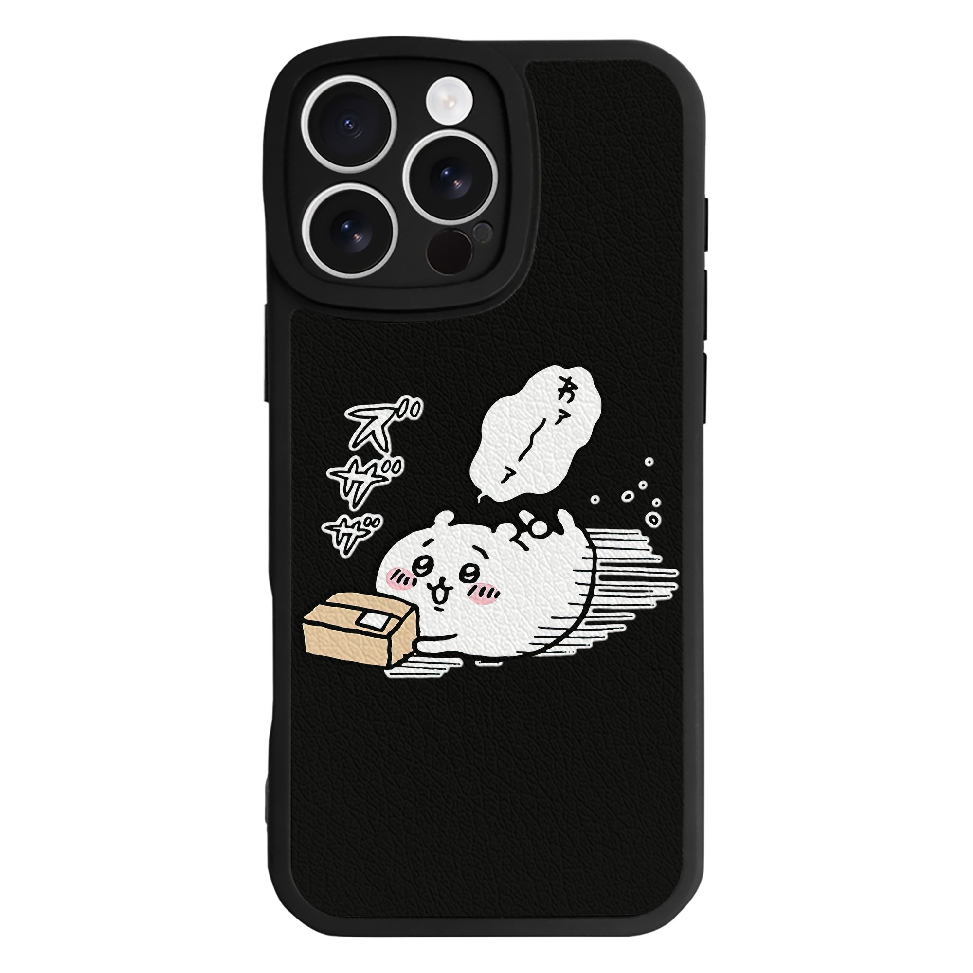 （画像用） ちいかわ ちいかわ Chii-kawa chiikawa 【iPhone 16シリーズ対応】シリコンスマホケース（レザー調） 材質：シリコン